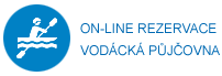 On-line rezervace vodácké půjčovny